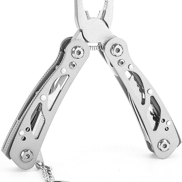 Multi-Purpose Knife Pliers Stainless Steel Folding Tool with Carbon Steel(1 set) - Picture 7 of 12